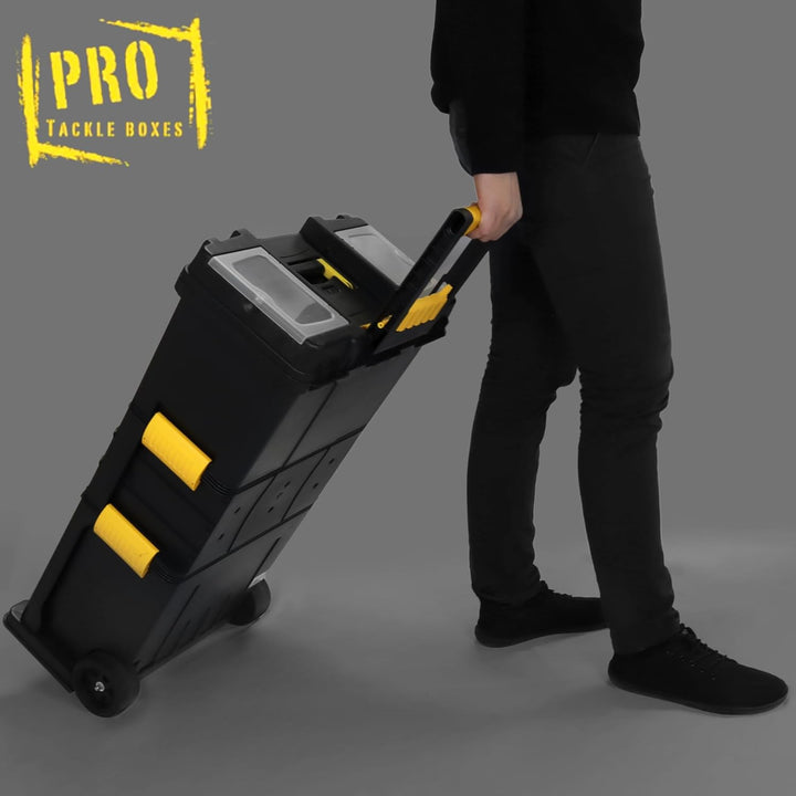 Werkzeugtrolley MK1 Modul Werkzeugkoffer Werkzeugkiste Werkzugkasten mit Rollen (82 x 46 x 26cm)