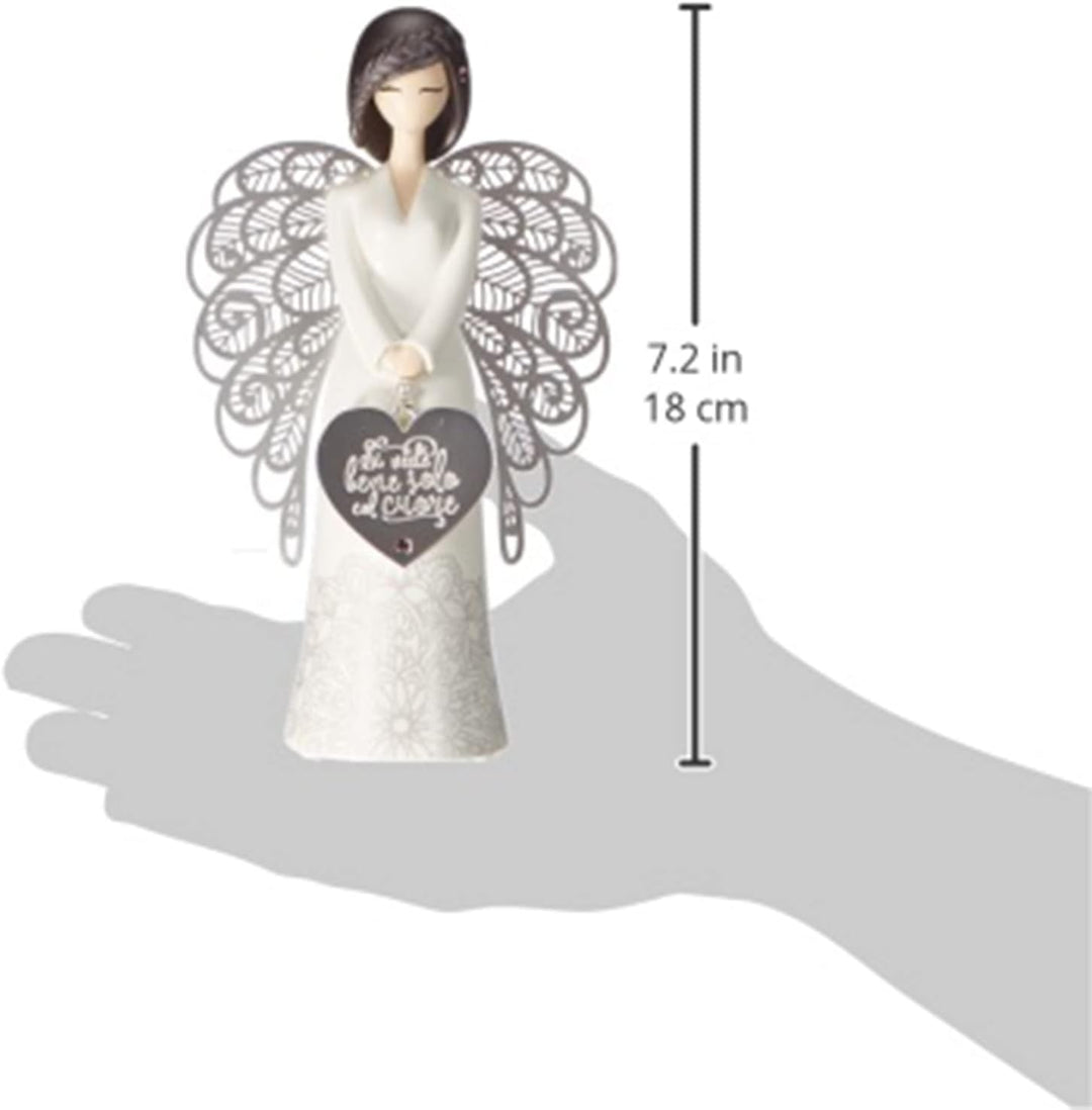 You are an angel ALF007I Angelo mit Termin, Harz, Mehrfarbig, 17 cm, ALF007I