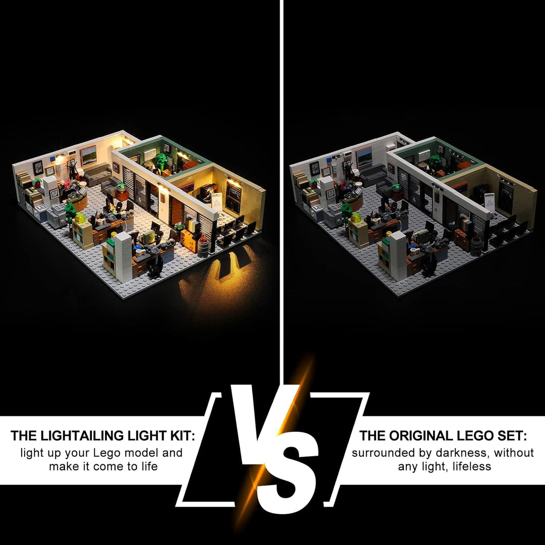 LIGHTAILING Licht-Set Für Lego- 21336 The Office - Led-Beleuchtungsset Kompatibel Mit Lego Bausteine