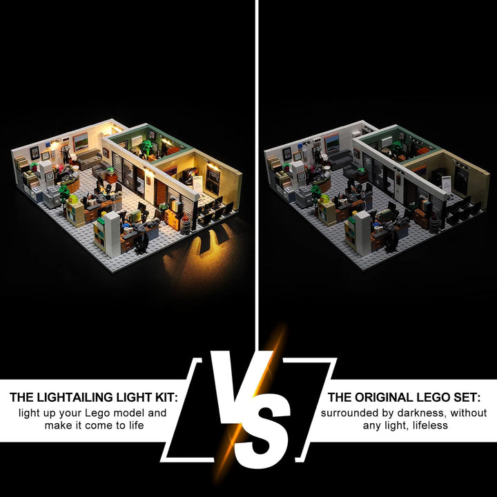 LIGHTAILING Licht-Set Für Lego- 21336 The Office - Led-Beleuchtungsset Kompatibel Mit Lego Bausteine
