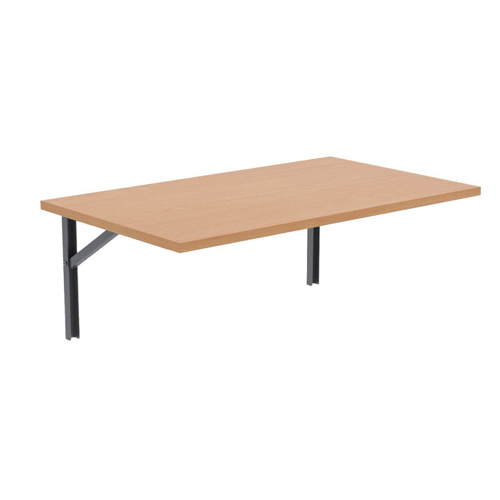 AKKE Klapptisch Wandklapptisch Esstisch - Klappbar Faltbar Platzsparend - Rechteckig - 90cm x 50cm -