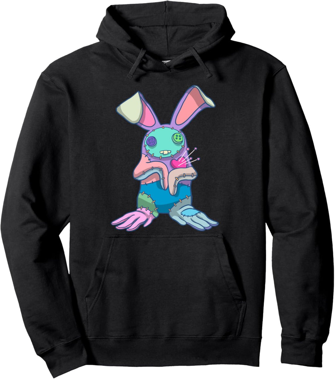 Pastell Goth Grunge Hase Geschenk Pullover Hoodie