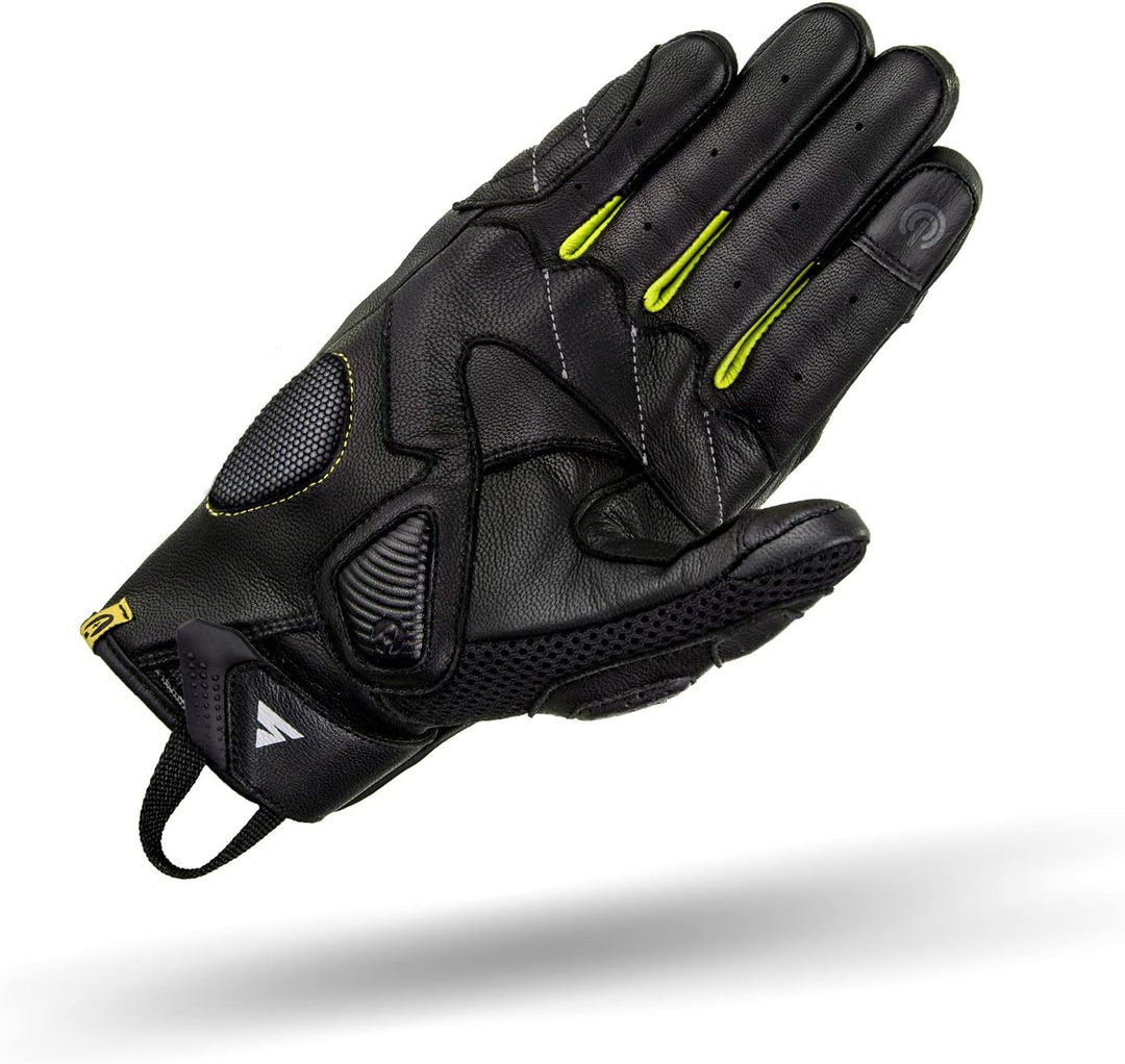 SHIMA RUSH Motorradhandschuhe - Atmungsaktive, Verstärkte, Stadt, Sommer, Touchscreen Handschuhe mit