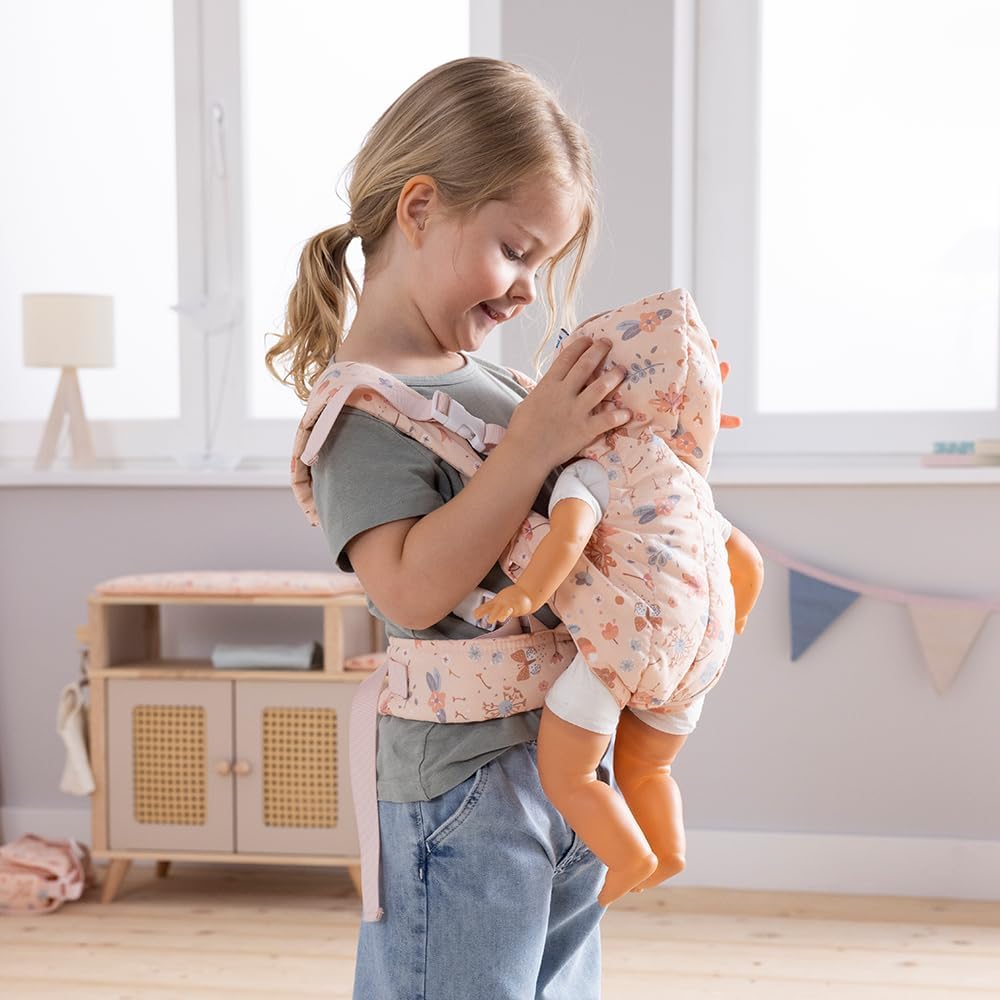 howa Puppentrage Kinder, Puppen Bauchtrage, Puppenzubehör für Babypuppe, Spielzeug Babytrage Puppe m