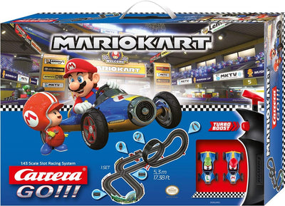 Carrera - 20062492 - Carrera 20062492 Nintendo Mario Kart 8, Mehrfarbig, 58 x 10 x 40 cm Single, Sin