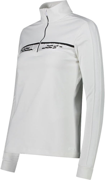CMP Damen Pullover Kapuzenpullover Hoodie A001 Bianco 42, A001 Bianco 42
