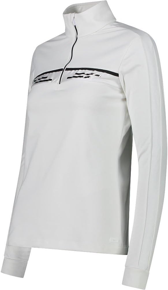 CMP Damen Pullover Kapuzenpullover Hoodie A001 Bianco 42, A001 Bianco 42