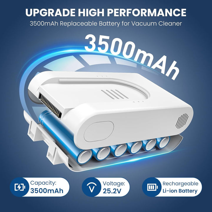 3500mAh Akku für Xiaomi G9, G9 Plus, G10, G10 Plus, Dreame R10, R10 Pro, T10, T20, T20 Pro, V12S, V1