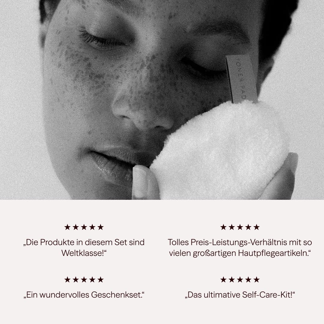 Waschies 4-tlg. „Try Me, Love Me“ Kennenlernset für Frauen – Nachhaltige Gesichtspflege mit Abschmin