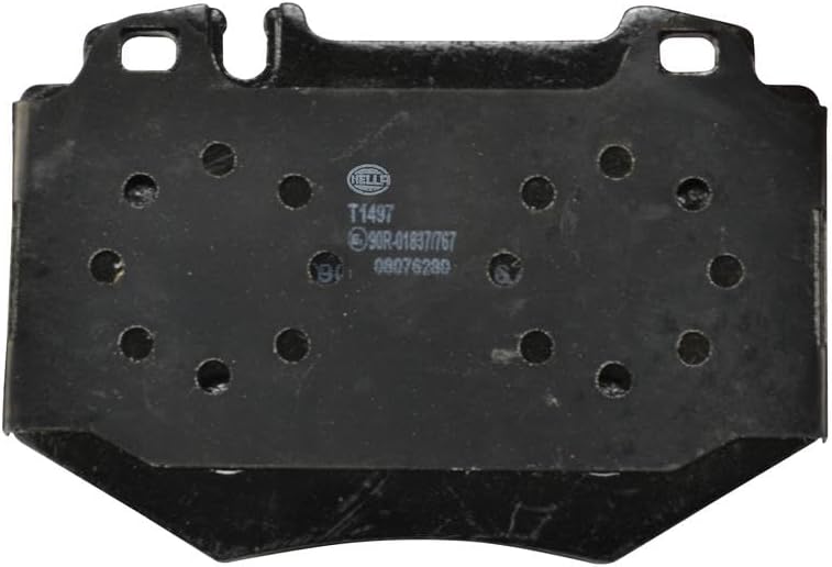 HELLA PAGID 8DB 355 011-831 Bremsbelagsatz - T1497 - Dicke/Stärke: 17.3mm - Bremssystem: Brembo - fü