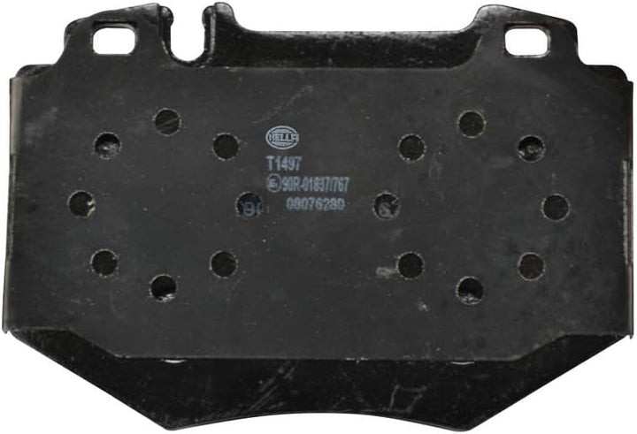 HELLA PAGID 8DB 355 011-831 Bremsbelagsatz - T1497 - Dicke/Stärke: 17.3mm - Bremssystem: Brembo - fü