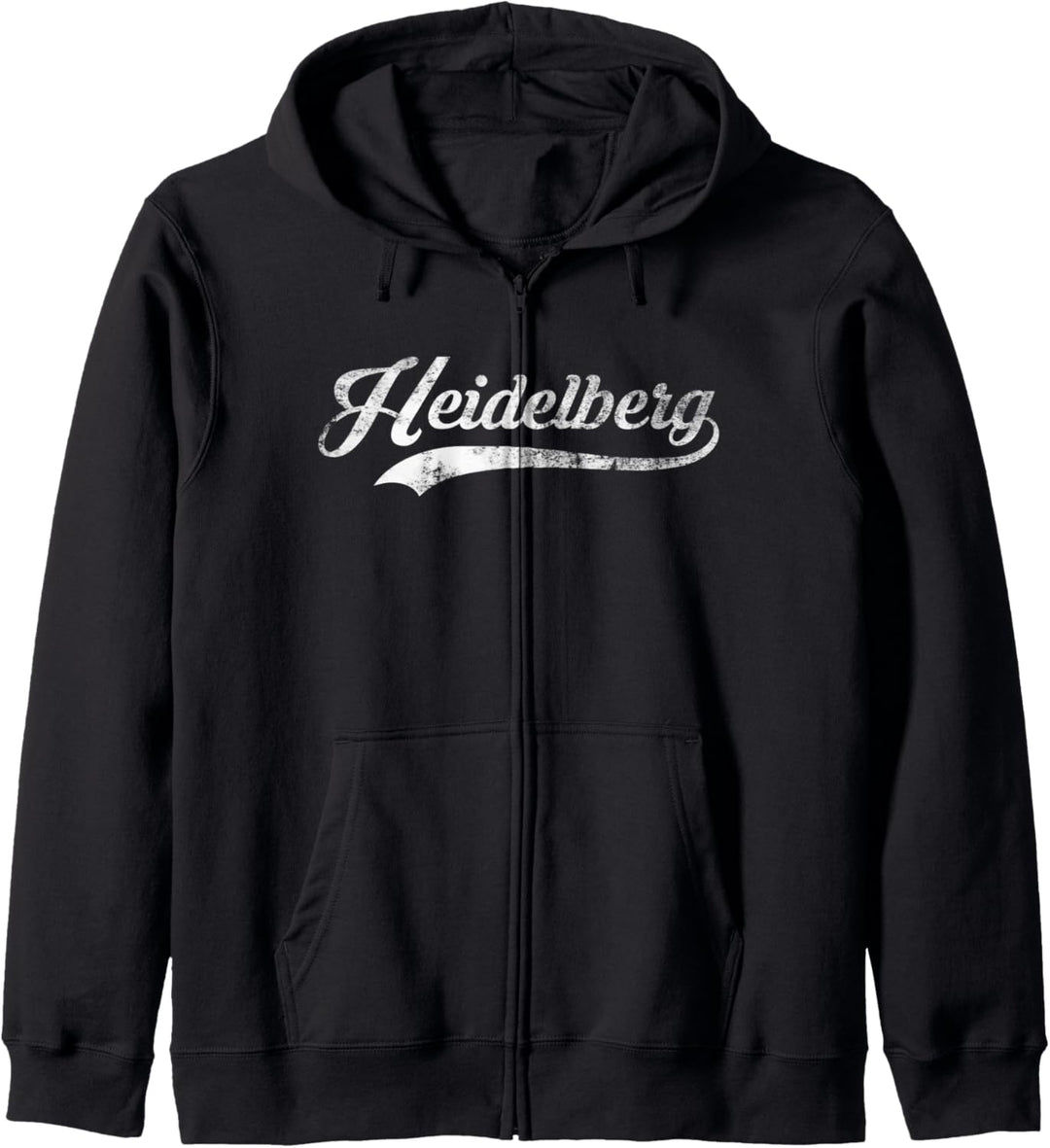 Heidelberg Stadt Vintage Design - Cool Old School Kapuzenjacke