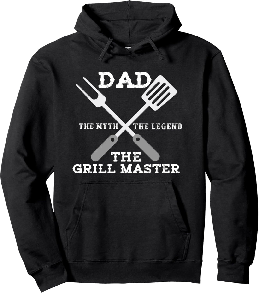 Dad Mythos Grillmeister Legende Dad Stolzer Daddy Familie Pullover Hoodie