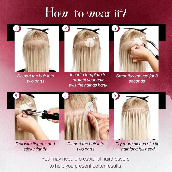 Vivien Bonding Extensions Echthaar Remy Extensions Bonding Echthaar Balayage Bonding Echthaar Extens