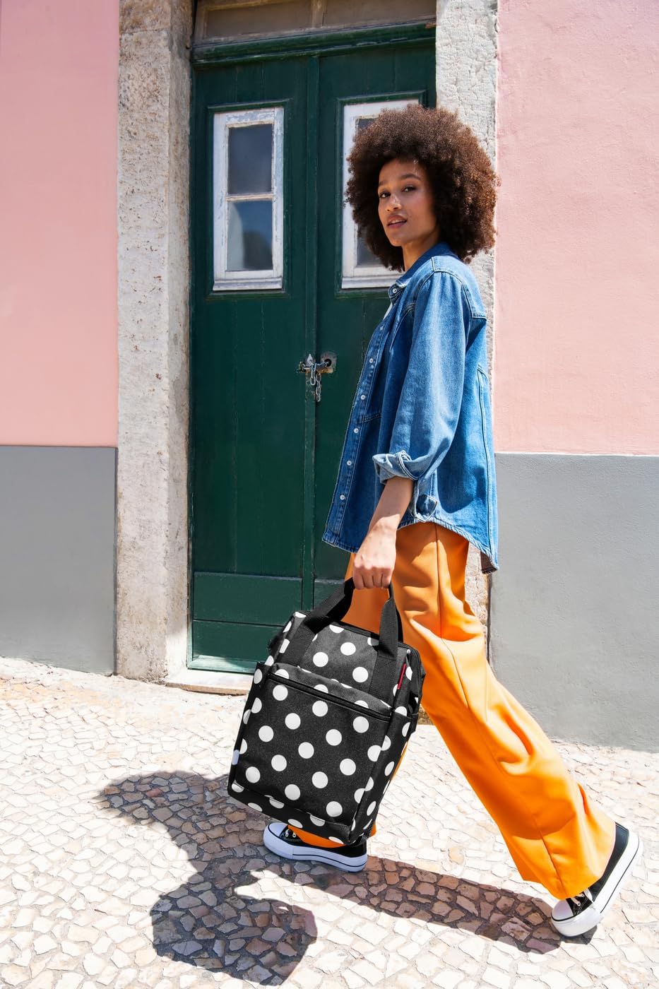 reisenthel allrounder R JR, Rucksacktasche Einheitsgrösse Dots White, Einheitsgrösse Dots White