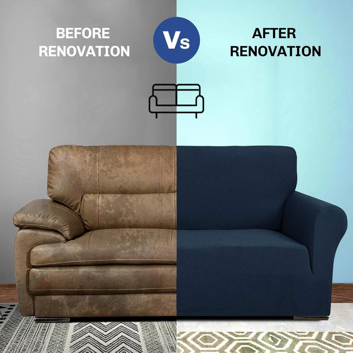 MAXIJIN Creative Jacquard Extra grosse Couchbezüge für 3- oder 4-Sitzer, super Dehnbare rutschfeste