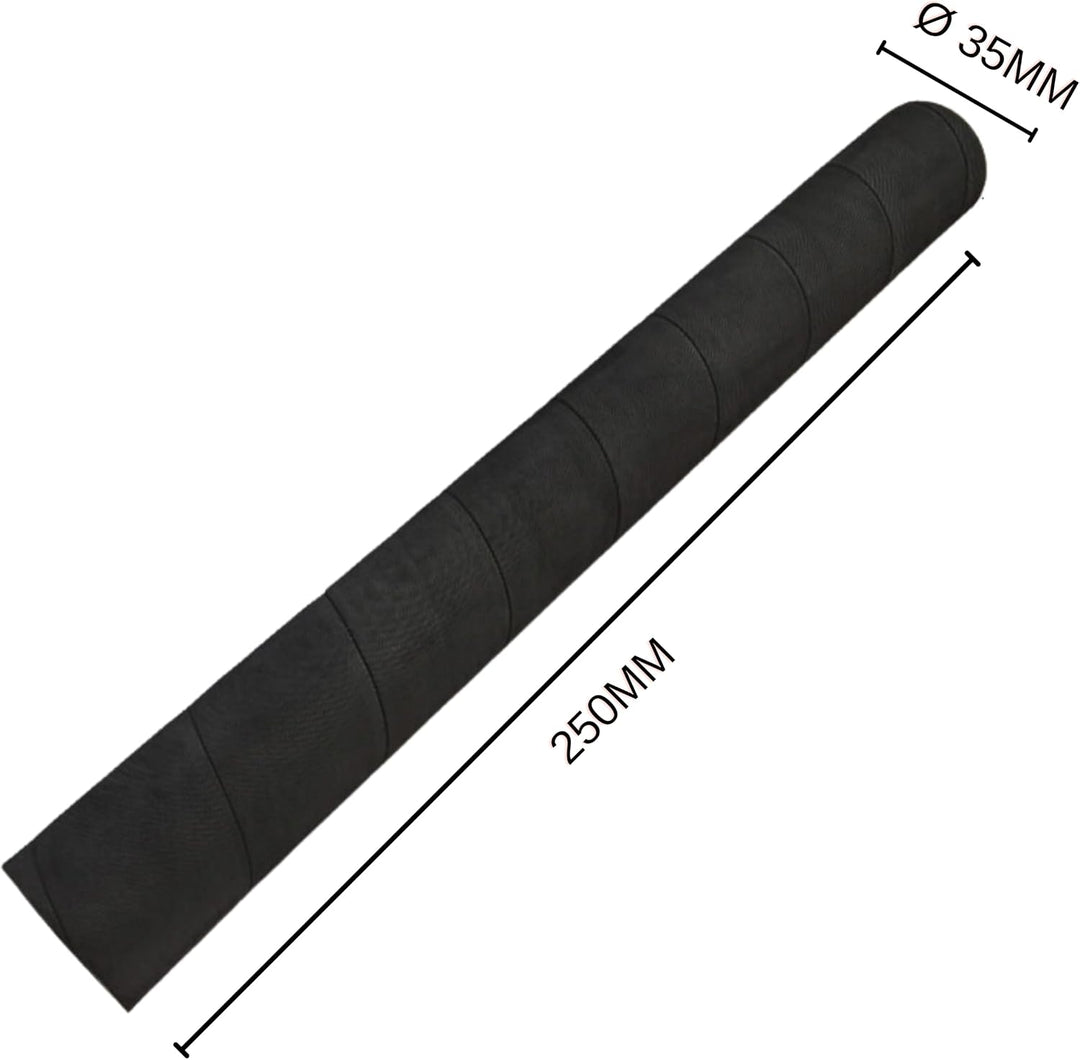 Schlagbrett für Schubladen und Trichter, Kaffeesatzsammler, extra robust - (Gummi und Holz, Ø 35 mm