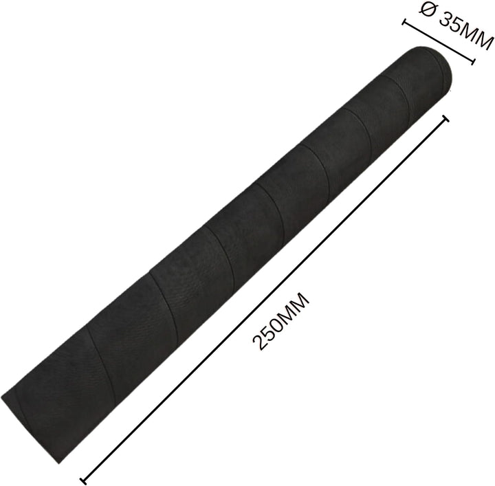 Schlagbrett für Schubladen und Trichter, Kaffeesatzsammler, extra robust - (Gummi und Holz, Ø 35 mm