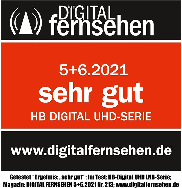 Multischalter pmse 5/8 HB-DIGITAL Set für 1x SAT bis 8 x Teilnehmer/Receiver für Full HDTV 3D 4K UHD