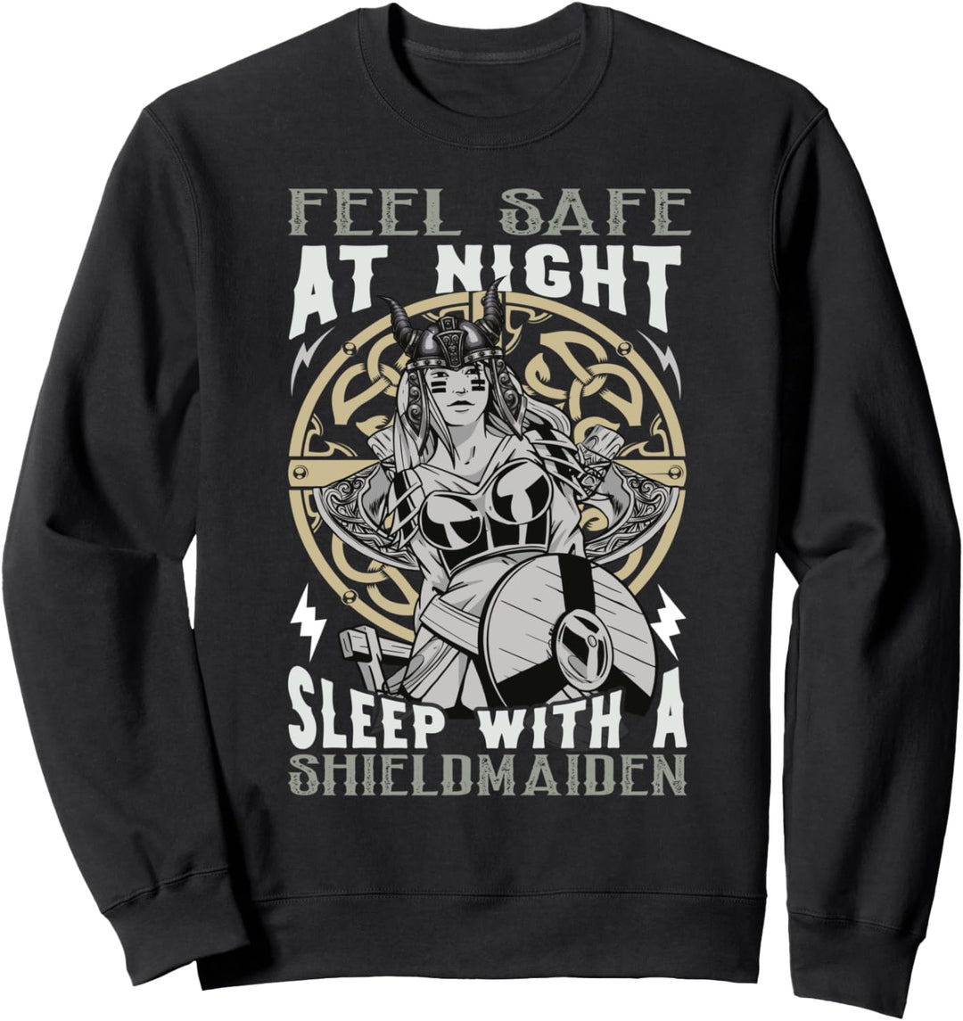 Nordische Mythologie Wikinger Skandinavische Symbole Sweatshirt