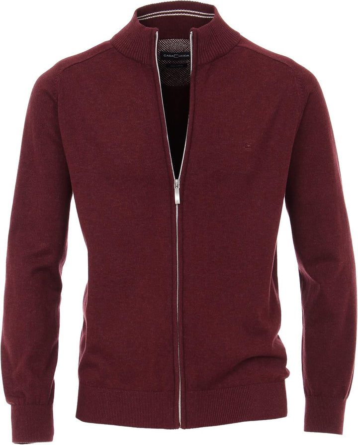 CASAMODA Strickjacke Uni L Grau, L Grau