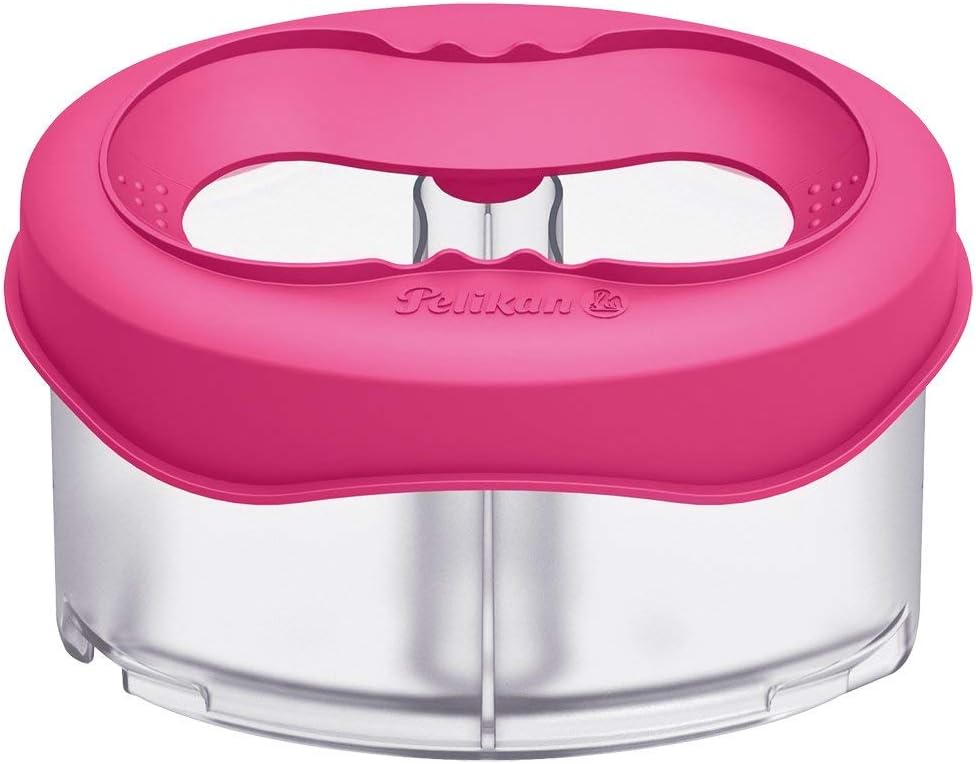 Pelikan Wasserbox Space für Deckfarbkasten/Wasserfarbkasten Space+ (Magenta, Deckfarbkasten 12 Farbe
