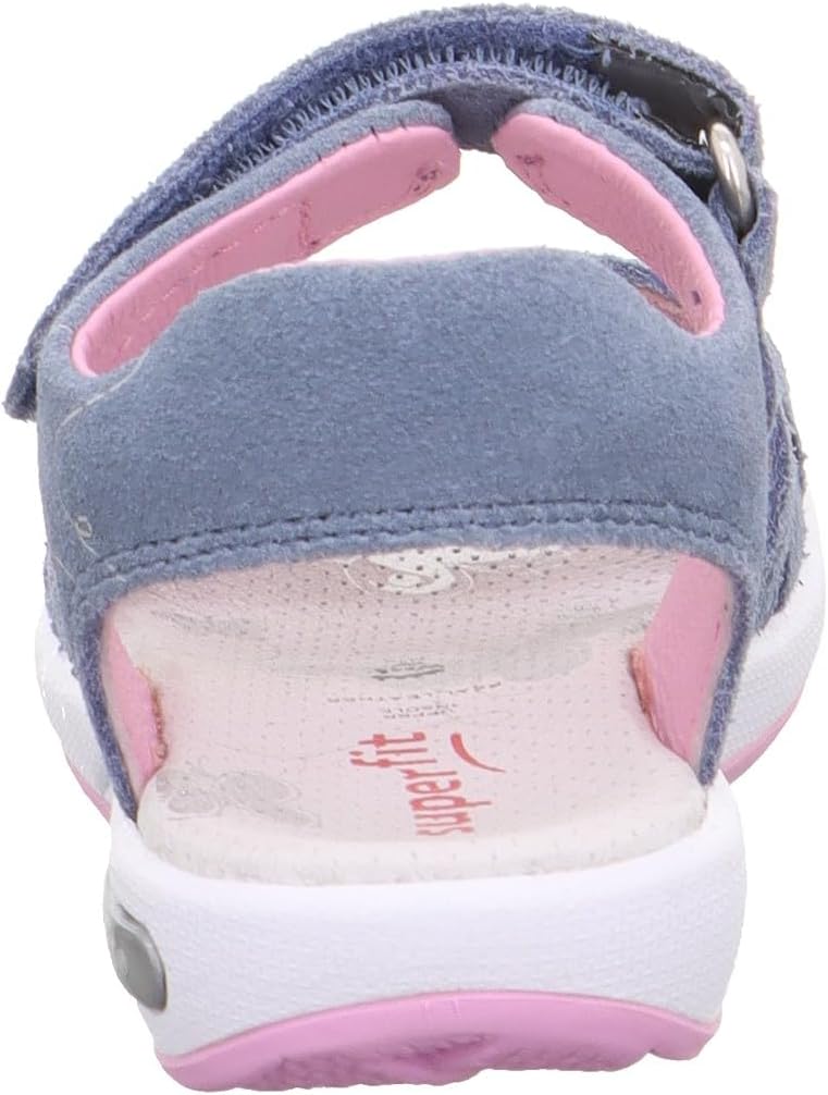 Superfit Mädchen Emily Sandale 24 EU Blau Rosa 8020, 24 EU Blau Rosa 8020