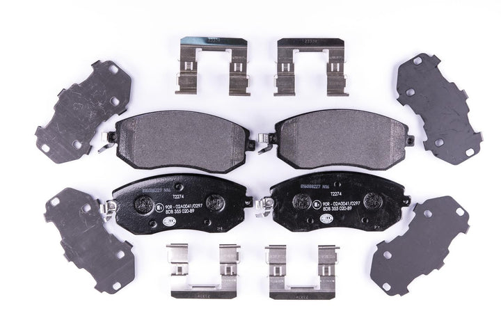HELLA PAGID 8DB 355 020-891 Bremsbelagsatz - T2274 - Dicke/Stärke: 16.7mm - Bremssystem: Tokico - mi