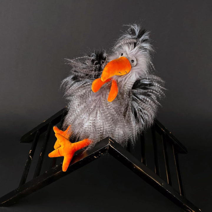 Sigikid 42979 Roost Boost Kuscheltier Plüschtier Kikeriki, Roost Boost