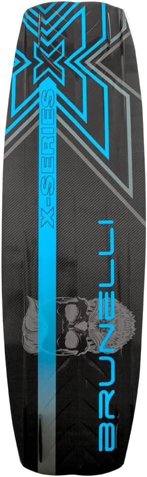Brunelli Carbon Wakeboard Set 145 cm Wake Binding Wakeboardbindung S-M (38-42), S-M (38-42)