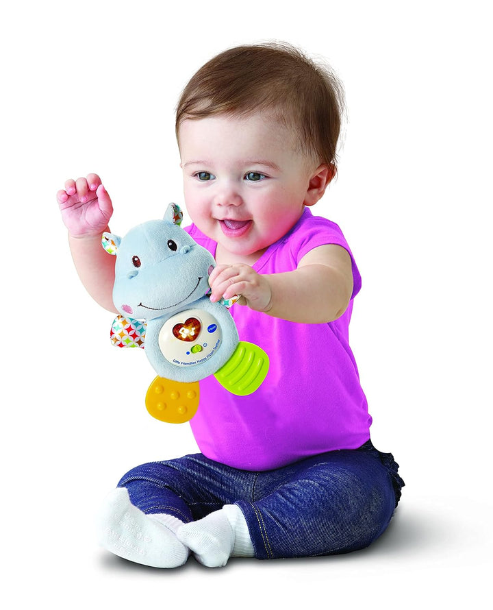 Vtech 1.276.357,6 cm Little Friendlies Happy Hippo Beissring Spielzeug blau, blau