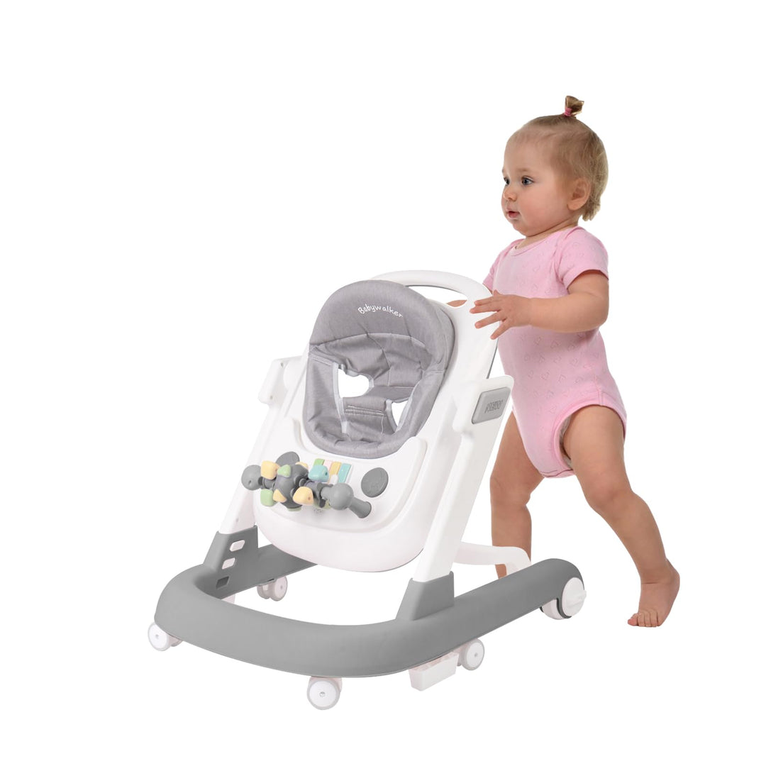 Babywalker Lauflernwagen 2in1 Lauflernwagen Lauflernwagen Wippfunktion Babywalker mit Rollen, Musik,