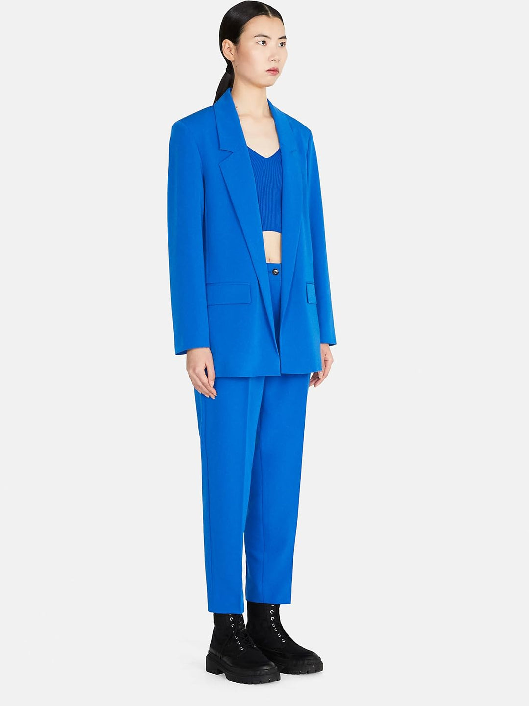 Sisley Damen 2kvxlw00q Jacket, Bright Blue 36u, 38 EU