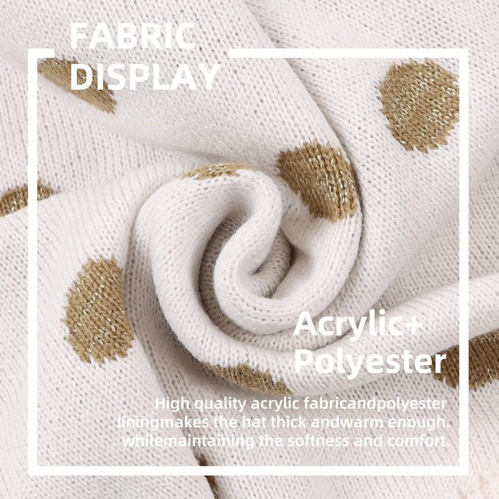 XIAOHAWANG Baby Strickmütze Winter Babymütze Junge Warme Kindermütze Junge Beanie Mütze Dicke Winter