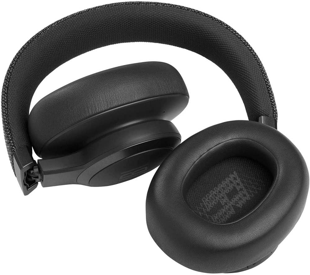 JBL Live 660NC kabelloser Over-Ear Bluetooth-Kopfhörer in Schwarz – Mit Noise-Cancelling und Spracha