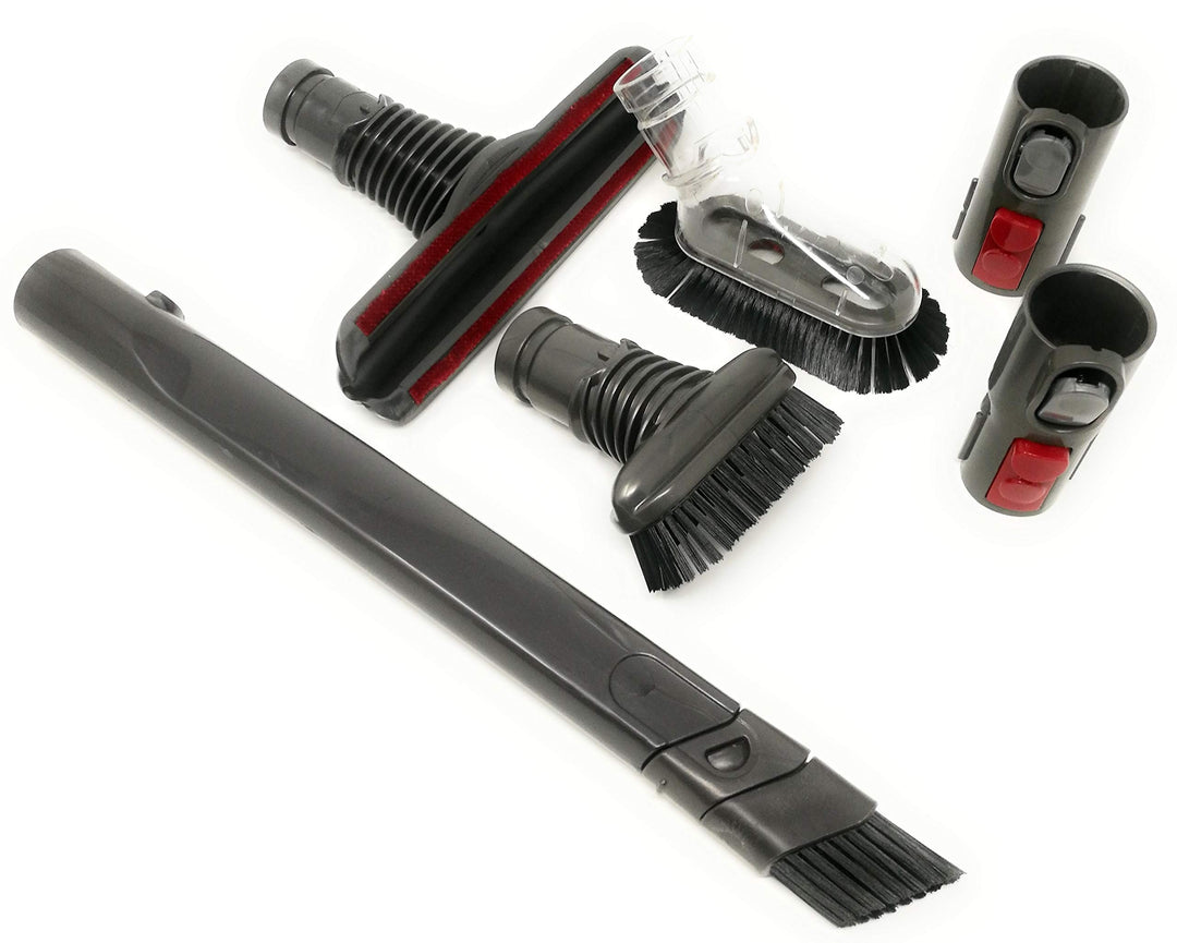 Car + Home Cleaning Kit Zubehör Set mit Adapter kompatibel mit Dyson Staubsauger (Car Kit)