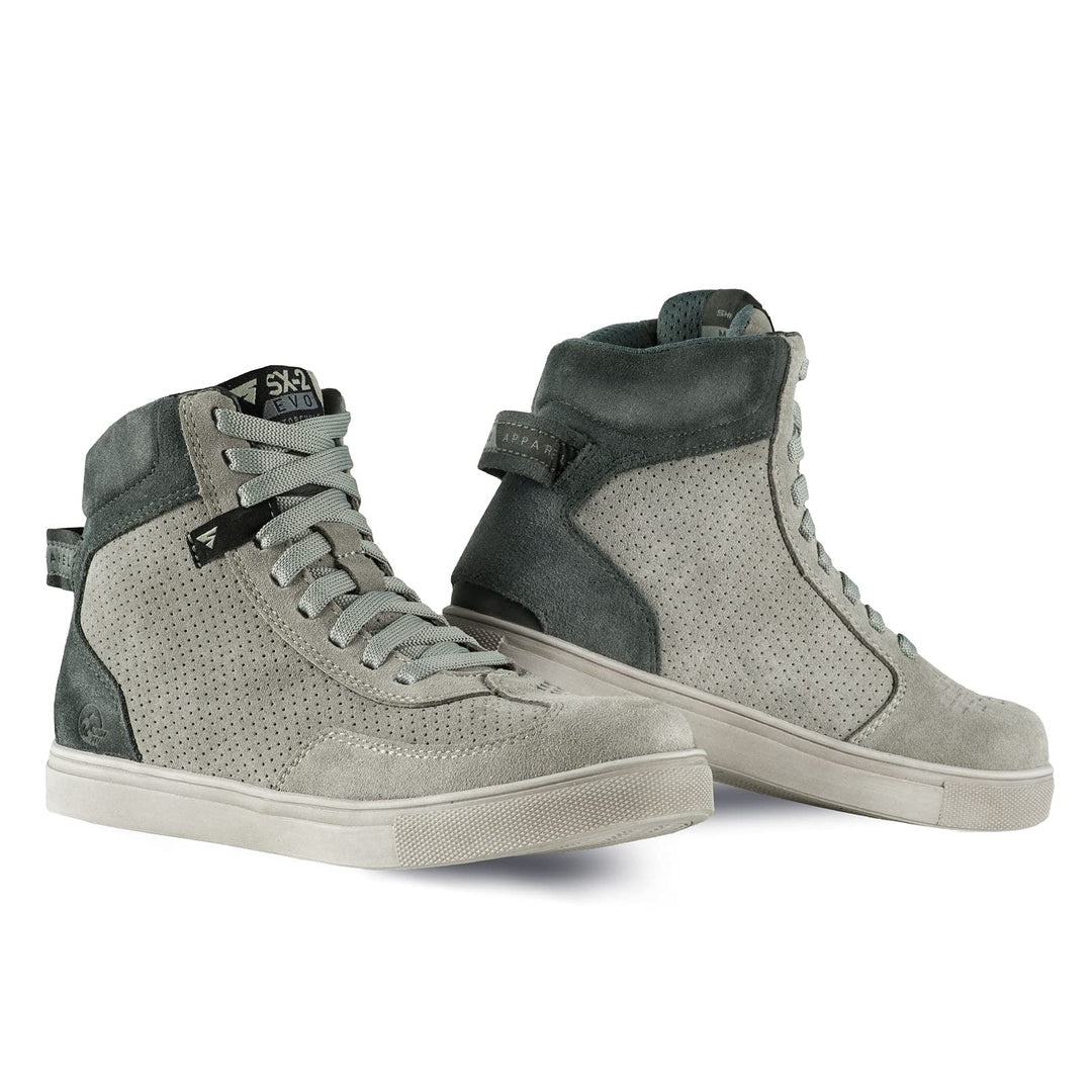SHIMA SX-2 EVO LADY Motorradschuhe für Damen | Atmungsaktiv, Verstärkte Leder Biker Motorradstiefel