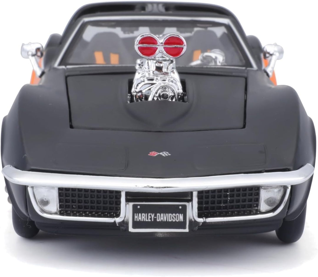 Bauer Spielwaren 532193 Maisto Harley-Davidson 1970 Chevy Corvette Druckguss-Fahrzeug Chevrolet Mode