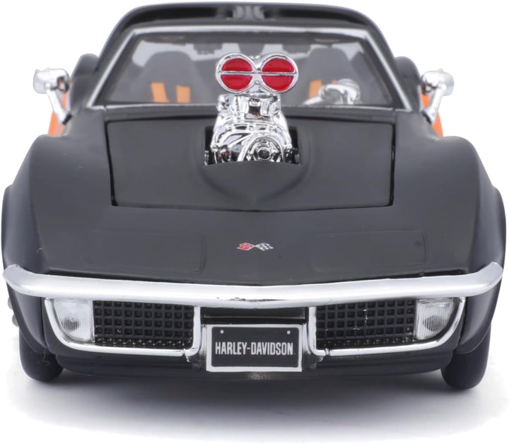 Bauer Spielwaren 532193 Maisto Harley-Davidson 1970 Chevy Corvette Druckguss-Fahrzeug Chevrolet Mode