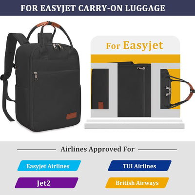 Lossga Für Easyjet Handgepäck 45x36x20cm Rucksack für Wizzair Flugzeug Tasche Travelite Reisetasche