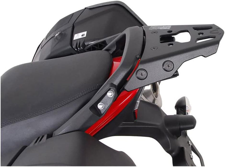 SW-MOTECH ALU-RK Gepäckträger, Schwarz für Sprint ST 1050 / Tiger 1050 SE