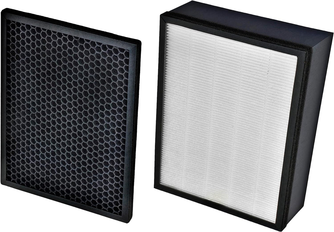 Invest Filter Set Ersatz für Philips FY2420 Philips FY2422 1 HEPA-Filter 1 Aktivkohlefilter Ersatzfi