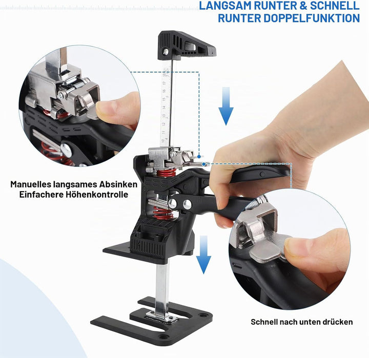 DBREAKS Arbeitssparender Arm, 2 Pcs Arm Handwerkzeug Heber(Vergrösserte Grundplatte), langsamer Möbe