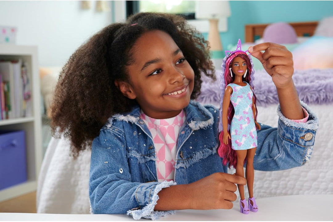 Barbie Mattel Totally Hair 2 Extra langes Haar, 21 cm, mit Zubehör, Verschiedene Modelle (HKT95)