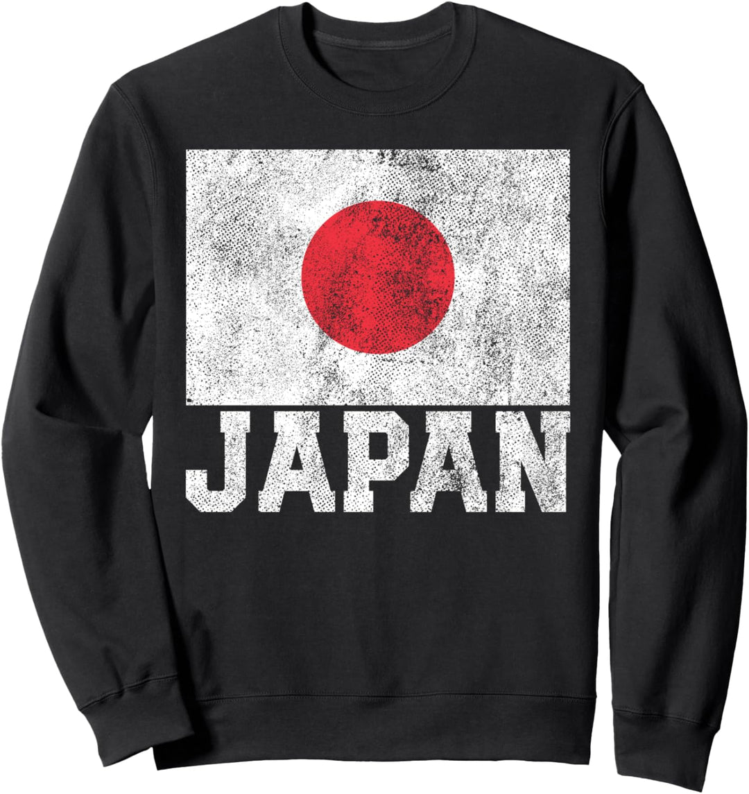 Japanische Flagge Familienstolz Land Männer Frauen Nation Sweatshirt