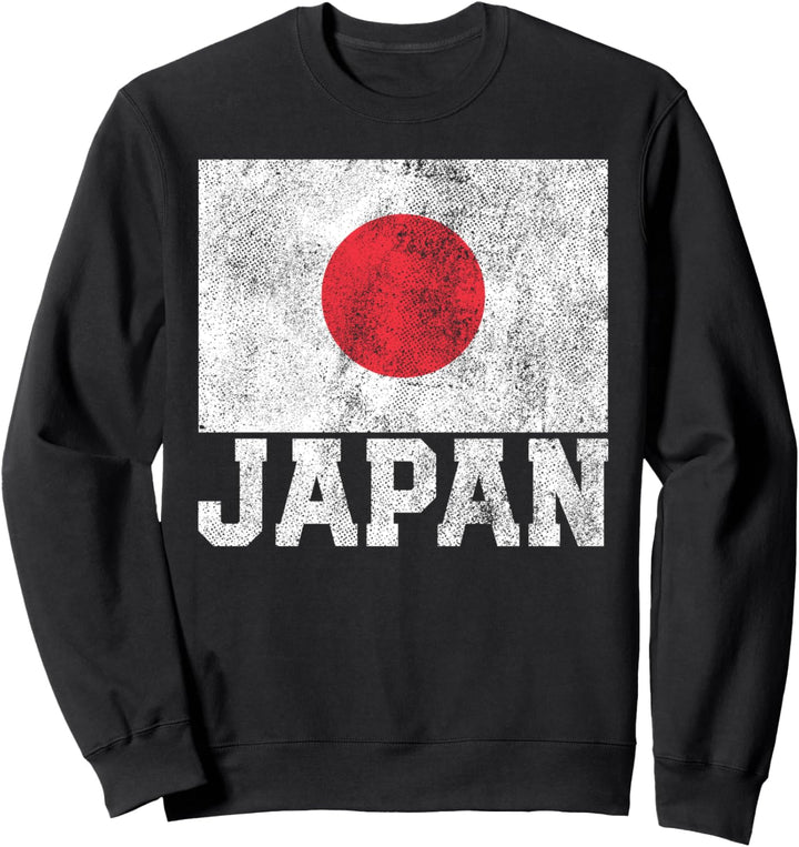 Japanische Flagge Familienstolz Land Männer Frauen Nation Sweatshirt