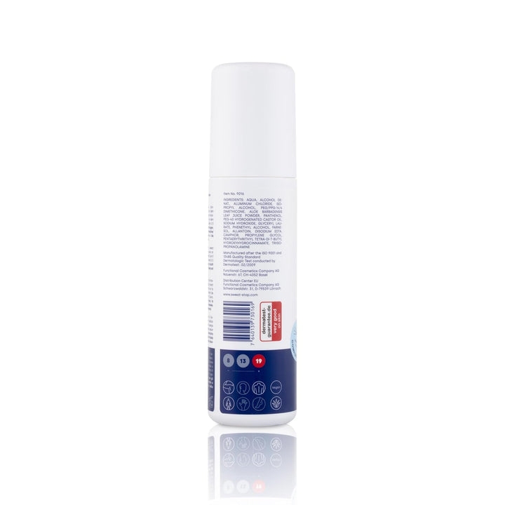 SweatStop Aloe Vera Forte plus Body Spray 100 ml Antitranspirant gegen sehr starkes Schwitzen am Kör