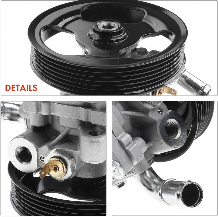 Frankberg Servopumpe Hydraulikpumpe Lenkung mit Riemenscheibe Kompatibel mit 3 BK 3 Stufenheck BK 1.
