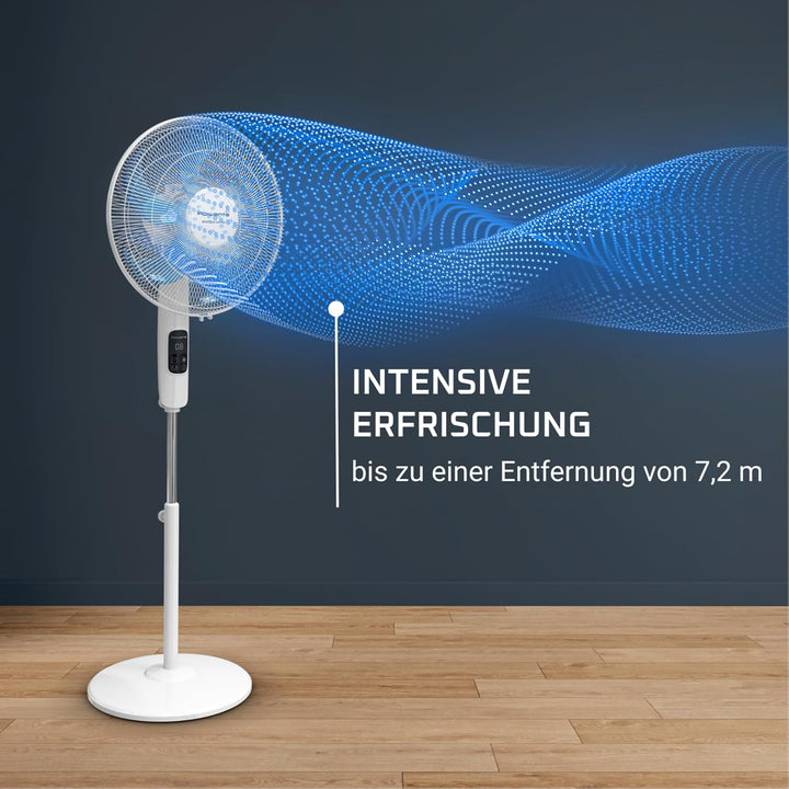 Rowenta Turbo Silence Standventilator, leistungsstark, LED-Display, Timer, leise, höhenverstellbar,