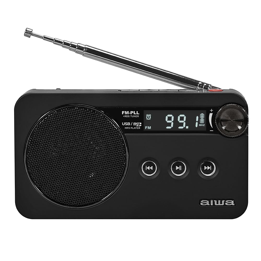 Aiwa MP3-CD-Radio RS-77PLL/BK - Marke EAN: 8435256810066